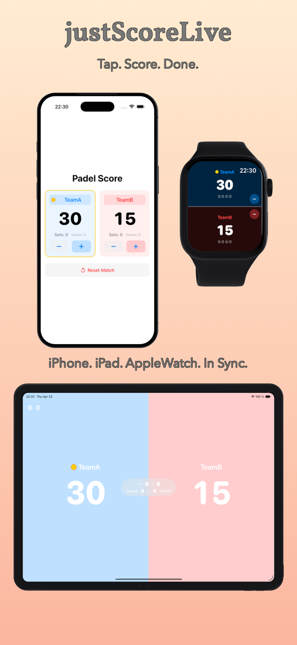 justScoreLive screenshot 3